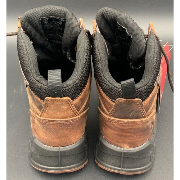 Wolverine Shiftplus Mid LX Safety Boots Brown Leather Men's Size 9EW Steel Toe - Picture 12 of 13